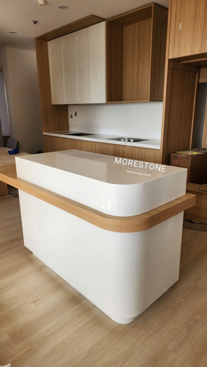  Công Nghệ Đỉnh Cao Từ Solid Surface: Uốn Cong Hoàn Hảo, Không Lộ Mối Nối*